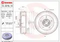 Fékdob - Brembo
