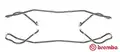 Tartozékkészlet, Tárcsafékbetét - Brembo