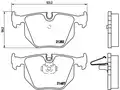 Hátsó Fékbetét - Brembo