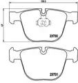 Hátsó Fékbetét - Brembo