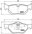 Hátsó Fékbetét - Brembo
