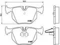 Hátsó Fékbetét - Brembo