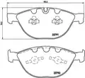Első Fékbetét - Brembo