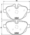 Fékbetét Készlet - Brembo