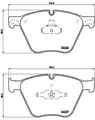 Első Fékbetét - Brembo