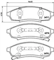 Brembo fékbetét - Brembo