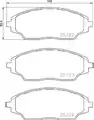 Fékbetét Készlet - Brembo