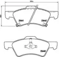 Első Fékbetét - Brembo