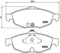 Első Fékbetét - Brembo