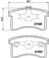 Brembo fékbetét - Brembo