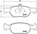 Első Fékbetét - Brembo
