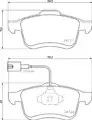 Fékbetét Készlet - Brembo
