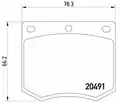 Brembo fékbetét - Brembo