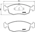 Első Fékbetét - Brembo