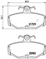 Brembo fékbetét - Brembo