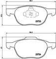 Első Fékbetét - Brembo