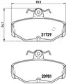 Brembo fékbetét - Brembo