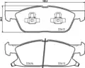 Fékbetét Készlet - Brembo