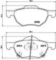 Első Fékbetét - Brembo