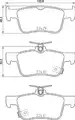 Fékbetét Készlet - Brembo
