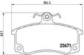 Brembo fékbetét - Brembo