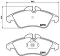 Első Fékbetét - Brembo
