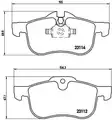 Első Fékbetét - Brembo