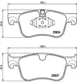 Fékbetét Készlet - Brembo