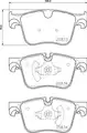 Fékbetét Készlet, Tárcsafék - Brembo