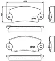 Brembo fékbetét - Brembo