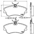 Első Fékbetét - Brembo