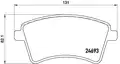 Első Fékbetét - Brembo
