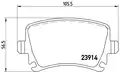 Hátsó Fékbetét - Brembo