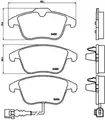 Első Fékbetét - Brembo