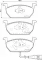 Első Fékbetét - Brembo