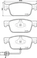 Fékbetét Készlet - Brembo