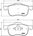 Hátsó Fékbetét - Brembo