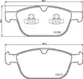 Első Fékbetét - Brembo