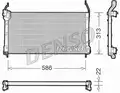 Legkondicionalo radiator - Denso