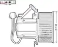 Utastér Ventillátor - Denso