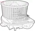 Ventilátor, utastér - Denso