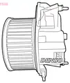 Ventilátor, utastér - Denso