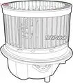 Ventilátor, utastér - Denso