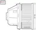Ventilátor, utastér - Denso