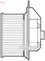 Ventilátor, utastér - Denso