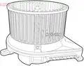 Ventilátor, utastér - Denso