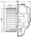 Utastér Ventillátor - Denso