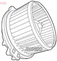 Ventilátor, utastér - Denso