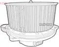 Ventilátor, utastér - Denso