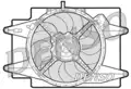 Ventilátor, vízhűtő - Denso